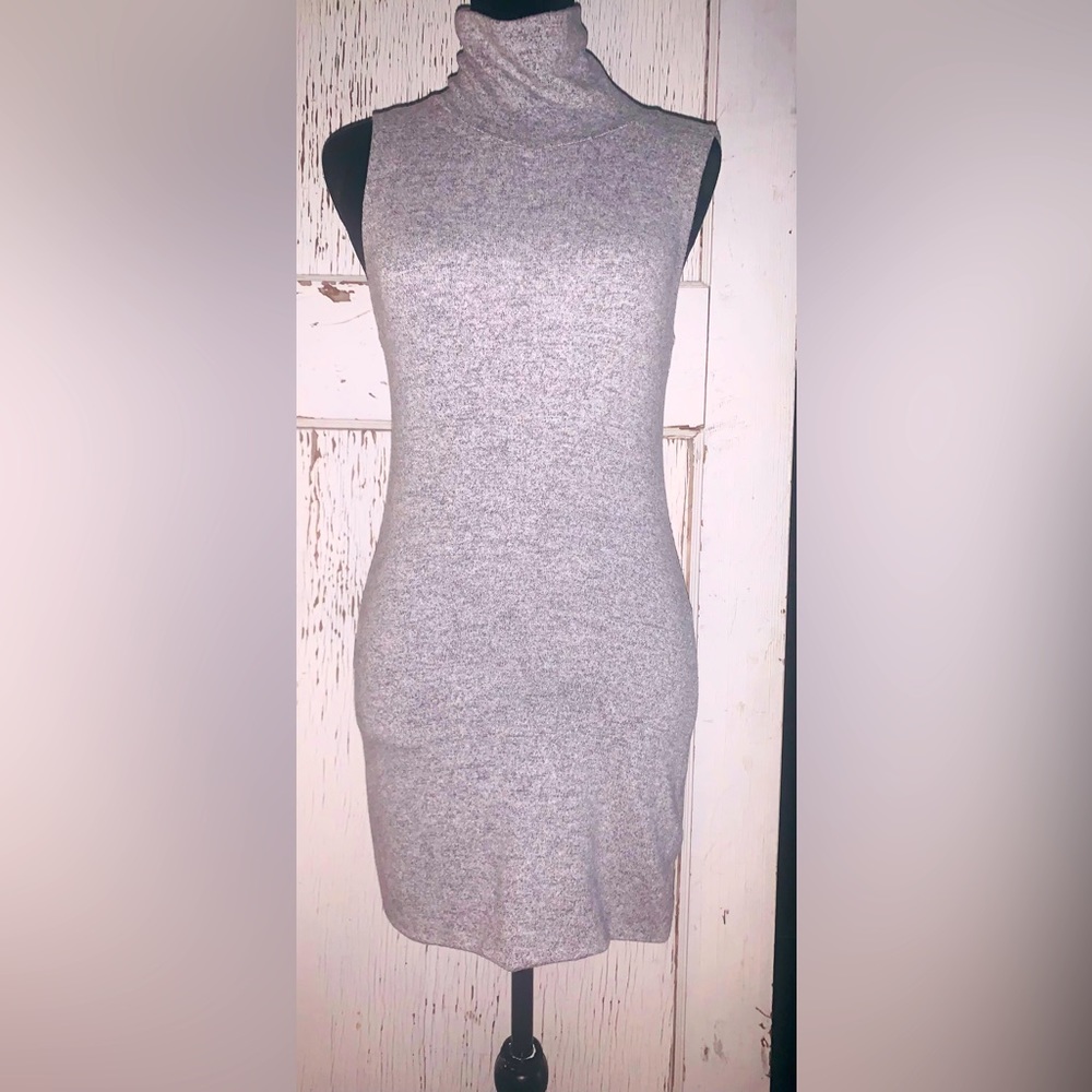 WHBM- Gray Bodycon Dress or Strapless Top-NWOT. - Picture 2 of 5
